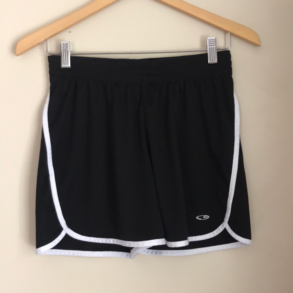 Black Track Shorts